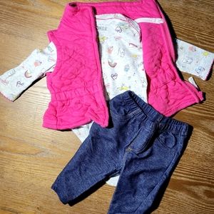 Newborn 3piece outfit